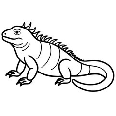 Minimal Iguana Vector