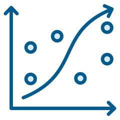 Scatter Plot Icon