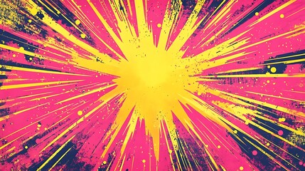 Vivid Comic and Abstract Explosion Art Collection - Pop Art Style Designs