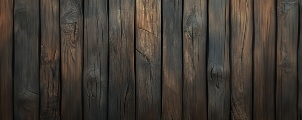 Rustic wooden texture background with natural brown planks