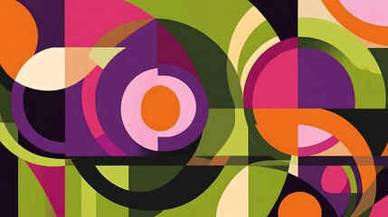 Obraz premium Dynamic Comic and Abstract Art Collection - Vivid Pop Art Designs for Creative Projects