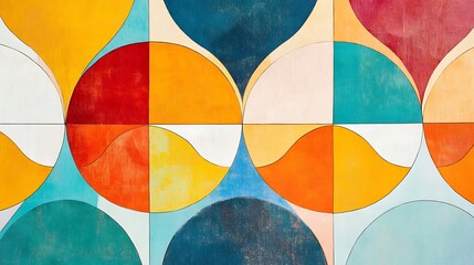 Fototapeta premium Dynamic Comic and Abstract Art Collection - Vivid Pop Art Designs for Creative Projects