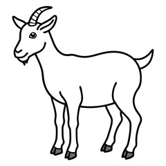 Modern Goat Linework