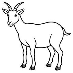 Modern Goat Linework