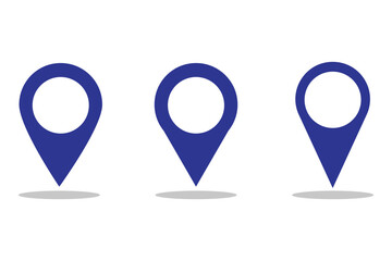 location vector icon set. point illustration sign collection. position symbol. place logo. map pin icon. location map pin icon set. eps 888.