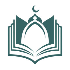 Islamic Education and Knowledge Logo Design.