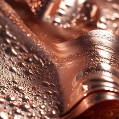 
shiny grainy matte copper foil texture abstract gradient rose gold metal luster background