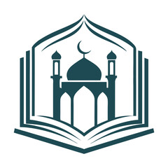 Islamic Education and Knowledge Logo Design.