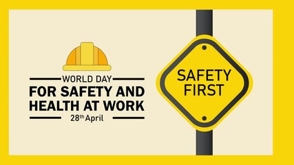 World day for safety and health at work observed each year on April 28th to promote the prevention of occupational accidents and diseases globally.