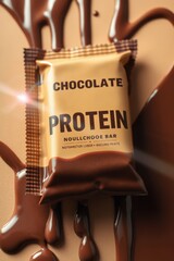 Chocolate Protein Bar: A delicious and nutritious treat. Indulge in a sweet protein boost!