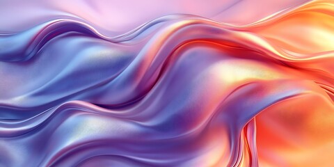 Obraz premium Abstract Flowing Fabric (3)