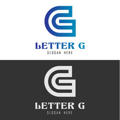 Letter G Logo Design. Initial G Letter Logo Design. G Logo Vector Icon Design. G Simple logo design