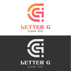 Letter G Logo Design. Initial G Letter Logo Design. G Logo Vector Icon Design. G Simple logo design