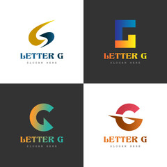 Letter G Logo Design. Initial G Letter Logo Design. G Logo Vector Icon Design. G Simple logo design