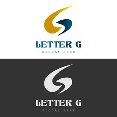 Letter G Logo Design. Initial G Letter Logo Design. G Logo Vector Icon Design. G Simple logo design