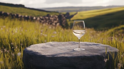 Moderate drinking at a quiet countryside retreat. Featuring solitude and nature