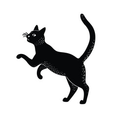 black cat silhouette