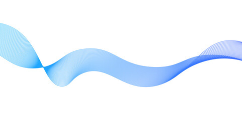 abstract vector blue wave melody lines on white background,Digital frequency track equalizer. Abstract business wave curve lines background.minimal wave design concept, vector illustration. for banner