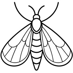 Mystic Moth Linework