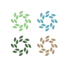 Natural Bio Product Sign Symbol Tags isolated on White