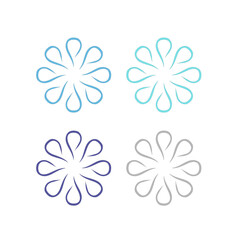 Water Splash Sign Symbol Logo Vector