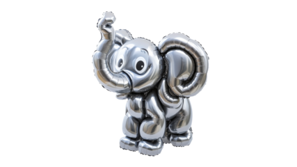 Cute elephant balloon decoration for celebrations