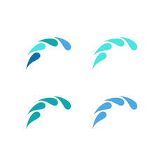 Water Splash Sign Symbol Logo Vector