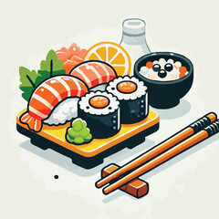 seafood, sushi, gourmet, fresh, delicious, rice, food, traditional, fish, japanese, cuisine, sashimi, maki, asian, tasty, culinary, healthy, salmon, roll, lunch, japan, seaweed, restaurant, dinner, as