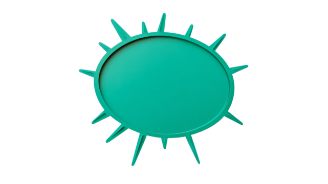Unique decorative tray with sunburst design