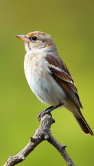 Sparrow Side View Full Body  Background