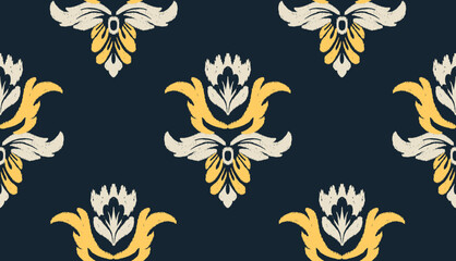 geometric ethnic vintage texture vector art design. textile fashion pattern line ikat seamless pattern and batik fabric texture asian background wallpaper geometry indian. Ethnic abstract ikat art .