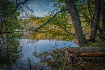 Jesień na Mazurach. © Janusz Lipiński