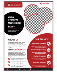 modern business a4 flyer template,Corporate creative colorful business flyer template design set, abstract business flyer,IT company flyer and editable vector template designa, perfect for creative pr