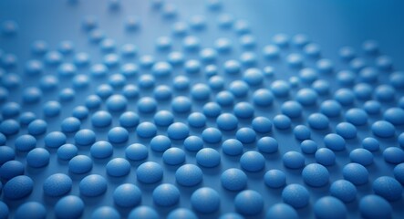 A blue background with a lot of small blue dots.