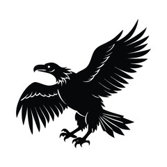 eagle silhouette vector