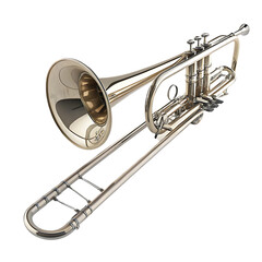 Obraz premium 3d trombon