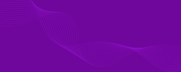 Abstract purple wave background. 