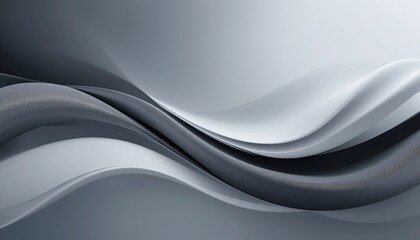 Fluid motion abstract design digital art monochrome modern close-up elegance