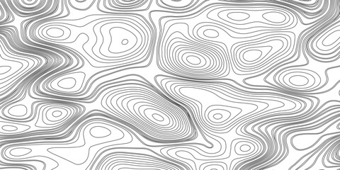 Topographic map contours in hilly or mountainous terrain, Topographic map contours with river.