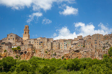 Fototapeta premium Sunny Summer Day in an Old Italian Town