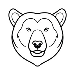 vector illustration of bear