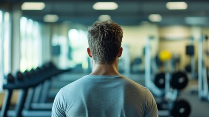 sport en salle en gym, pour construire un physique