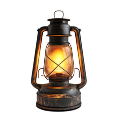 Antique Oil Lantern  Glowing Light  Vintage  Rustic  Home Decor  Illuminated  Metal  Glass