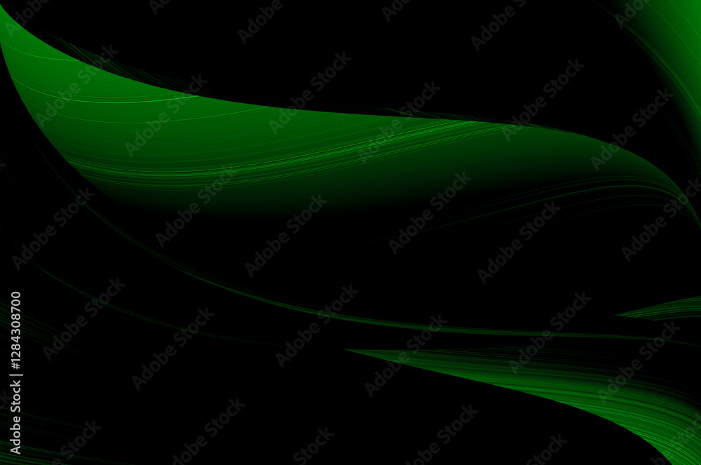 Poster Background black and green dark are light with the gradient is the Surface with templates metal texture soft lines tech gradient abstract diagonal background silver black sleek with gray.