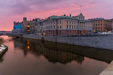Obraz premium Arvfurstens Palats, Stockholm – Neoclassical Palace with Grand Facade and Diplomatic Legacy