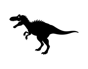 Dinosaur, dinosaur vector silhouette, dinosaur icon