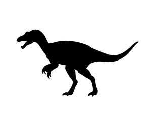 Dinosaur, dinosaur vector silhouette, dinosaur icon