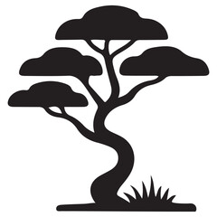 Tree Silhouette Illustration 