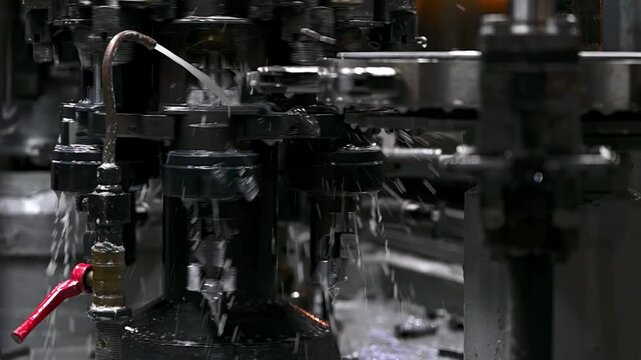 Manufacturing bullet shells with stamping exhaust machine