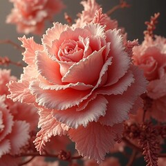 pink rose in a garden